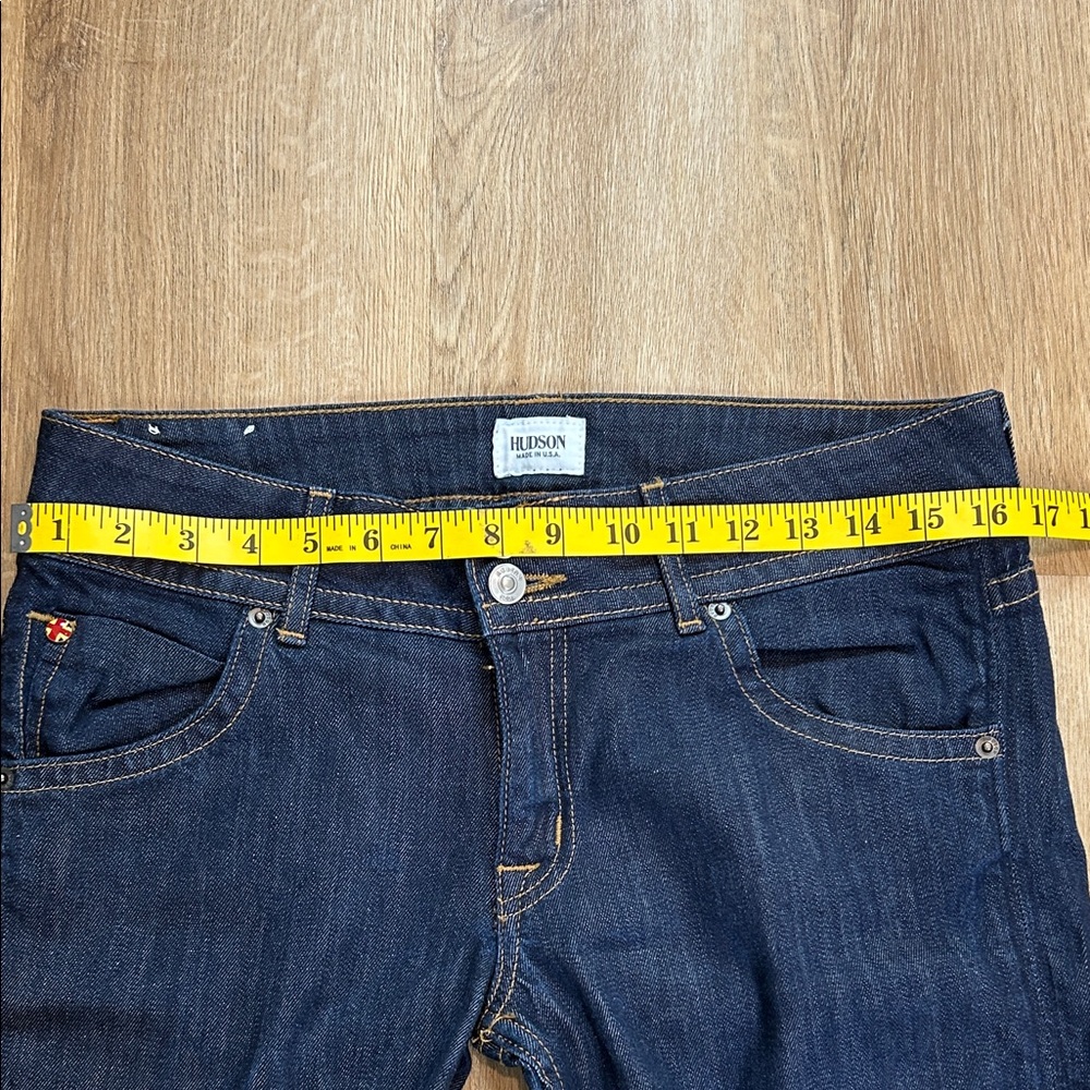 Hudson Jeans Women's Deep Indigo Boot Cut Size 10 - Picture 9 of 10